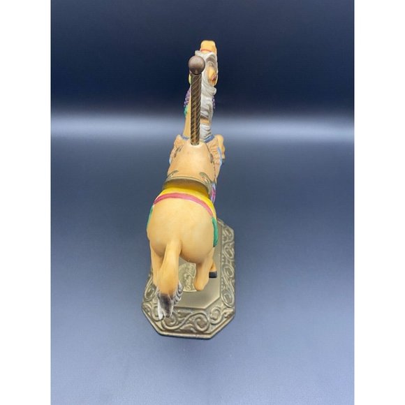 Tobin Fraley Horse on Brass stand Carousel Willitts Designs Limited Edition 2655 - Picture 6 of 12